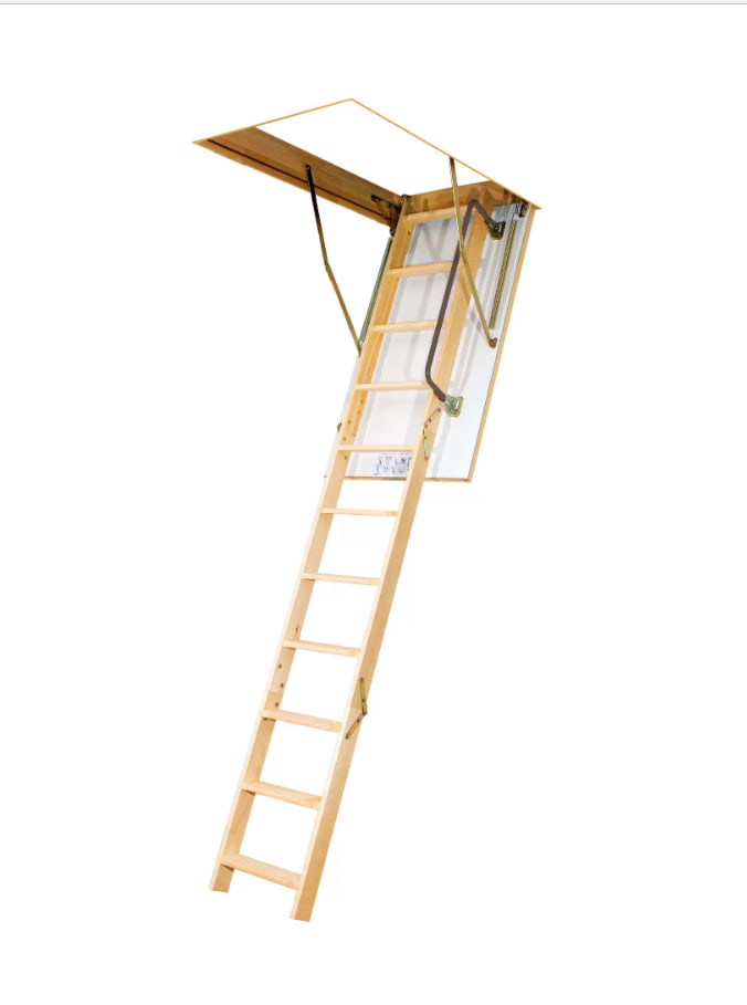 картинка Термоизоляционные деревянные чердачные лестницы OLK от магазина Альфа Плейс