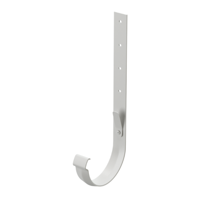 картинка Держатель желоба Docke Lux (металл) белый d140 мм от магазина Альфа Плейс